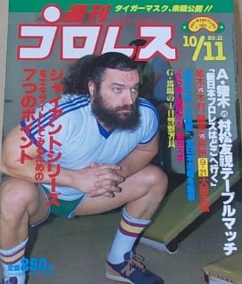 Weekly Pro Wrestling Volume 11 Magazine PWcatalog