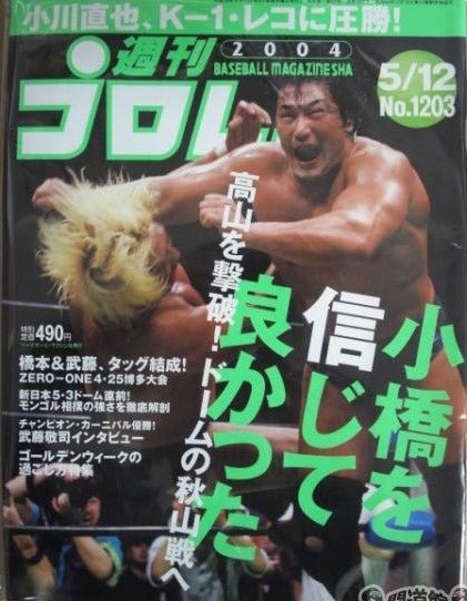 Weekly Pro Wrestling Volume 1203 Magazine PWcatalog