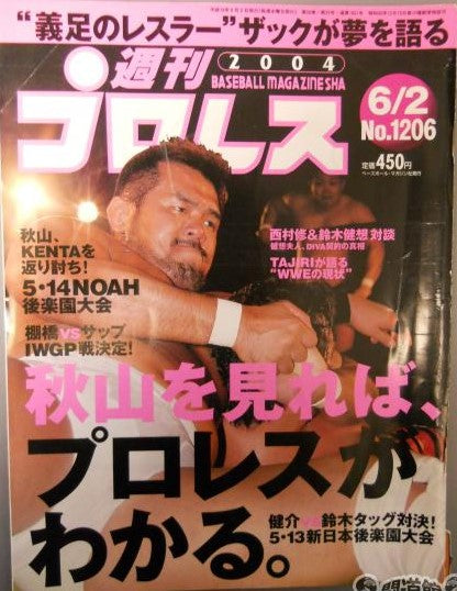 Weekly Pro Wrestling Volume 1206 Magazine PWcatalog