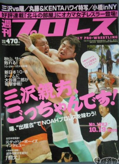 Weekly Pro Wrestling Volume 1283 Magazine PWcatalog