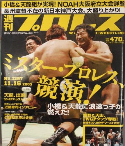 Weekly Pro Wrestling Volume 1287 Magazine PWcatalog
