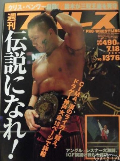 Weekly Pro Wrestling Volume 1376 Magazine PWcatalog