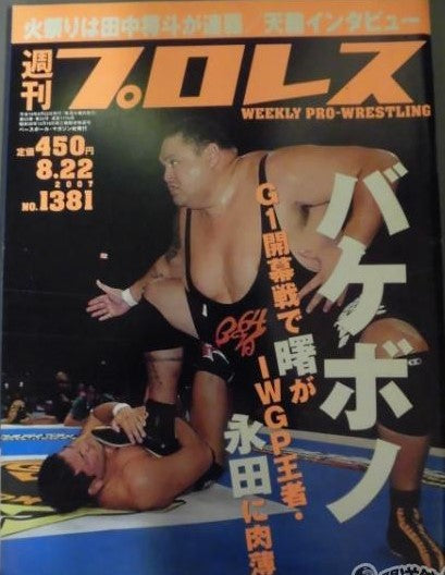 Weekly Pro Wrestling Volume 1381 Magazine PWcatalog