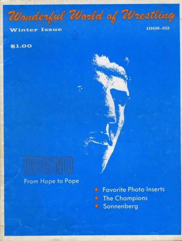 Wonderful World of Wrestling 1968 Magazine PWcatalog