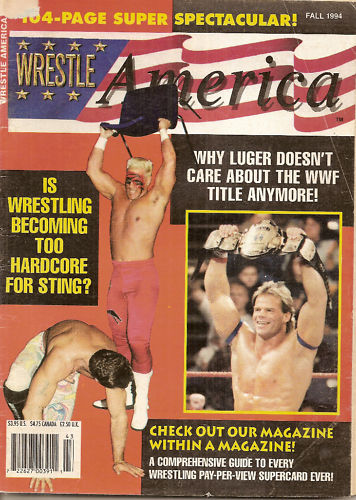 Wrestle America October 1994 Magazine PWcatalog