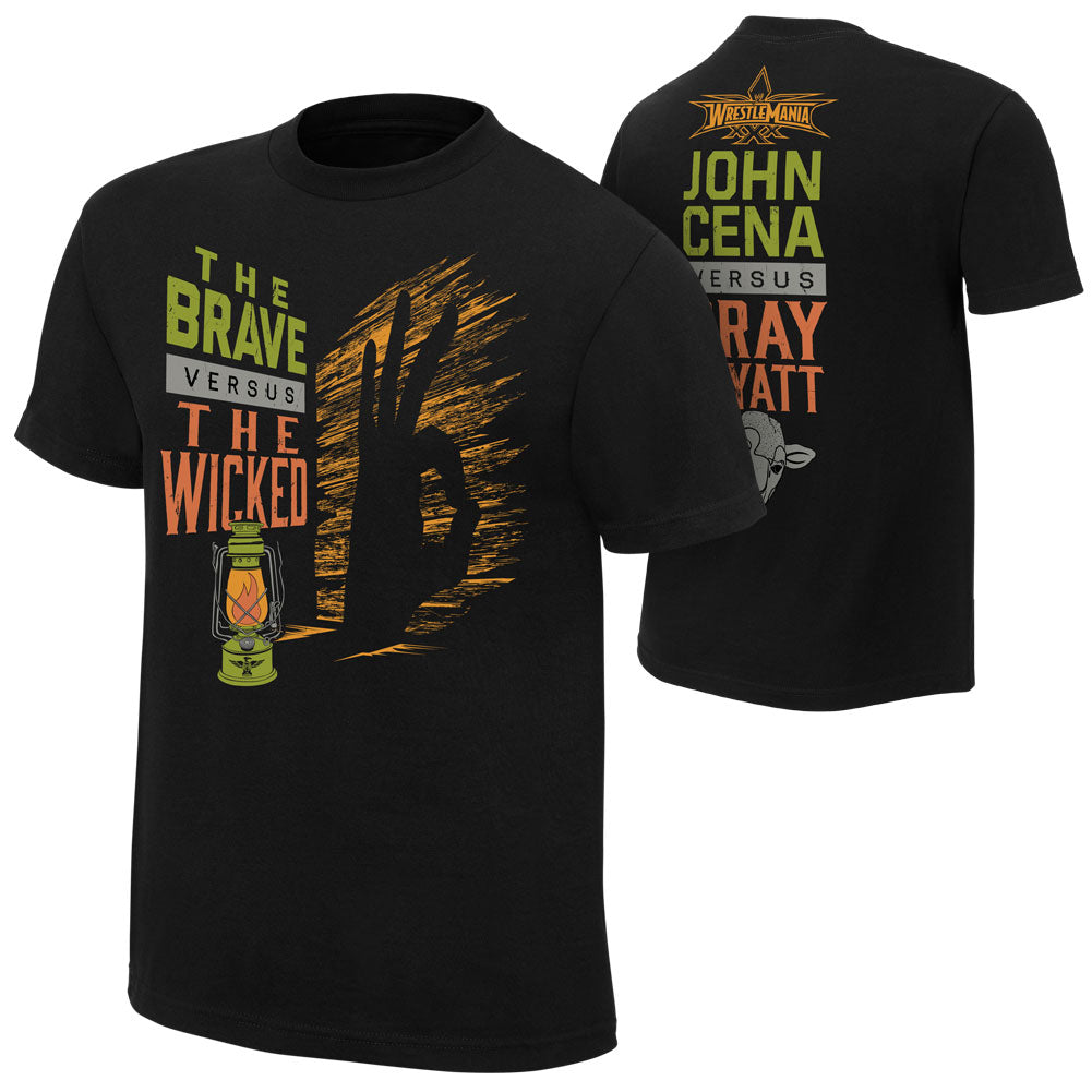 WrestleMania 30 Cena vs. Bray Wyatt Event T-Shirt Pwcatalog