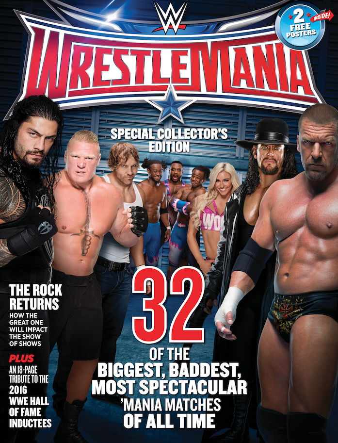 WrestleMania 32 Magazine Magazine PWcatalog