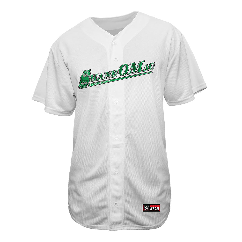 WrestleMania 33 Shane McMahon Shane O'Mac Youth Baseball Jersey Pwcatalog
