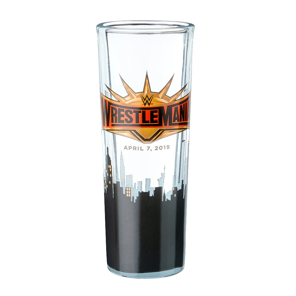 WrestleMania 35 Shot Glass Pwcatalog