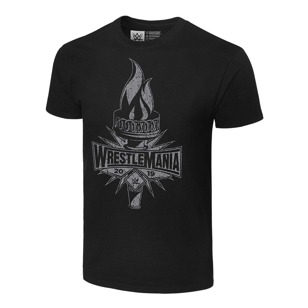WrestleMania 35 Torch T-Shirt Pwcatalog