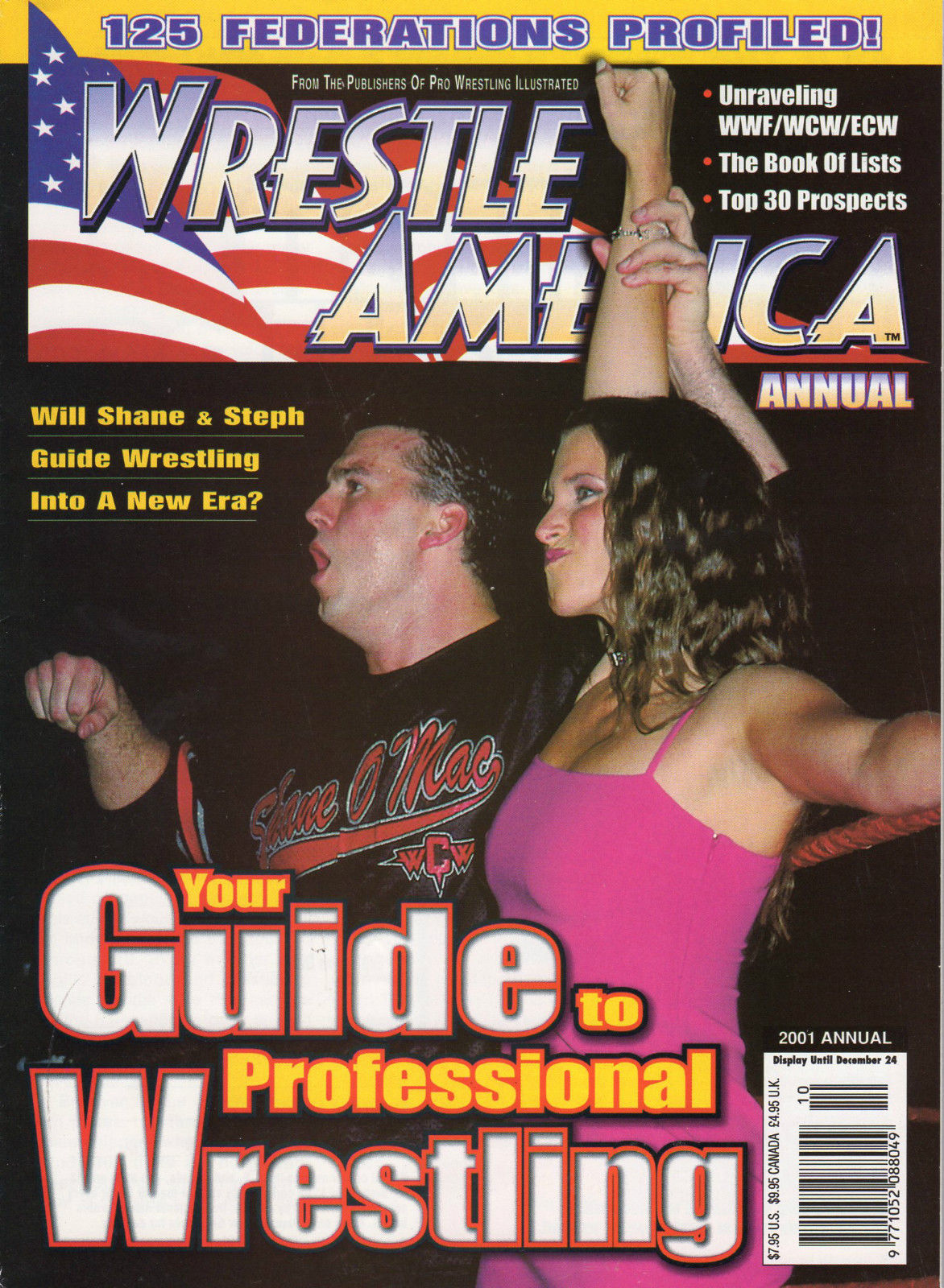 Wrestle America 2001 Annual Magazine PWcatalog