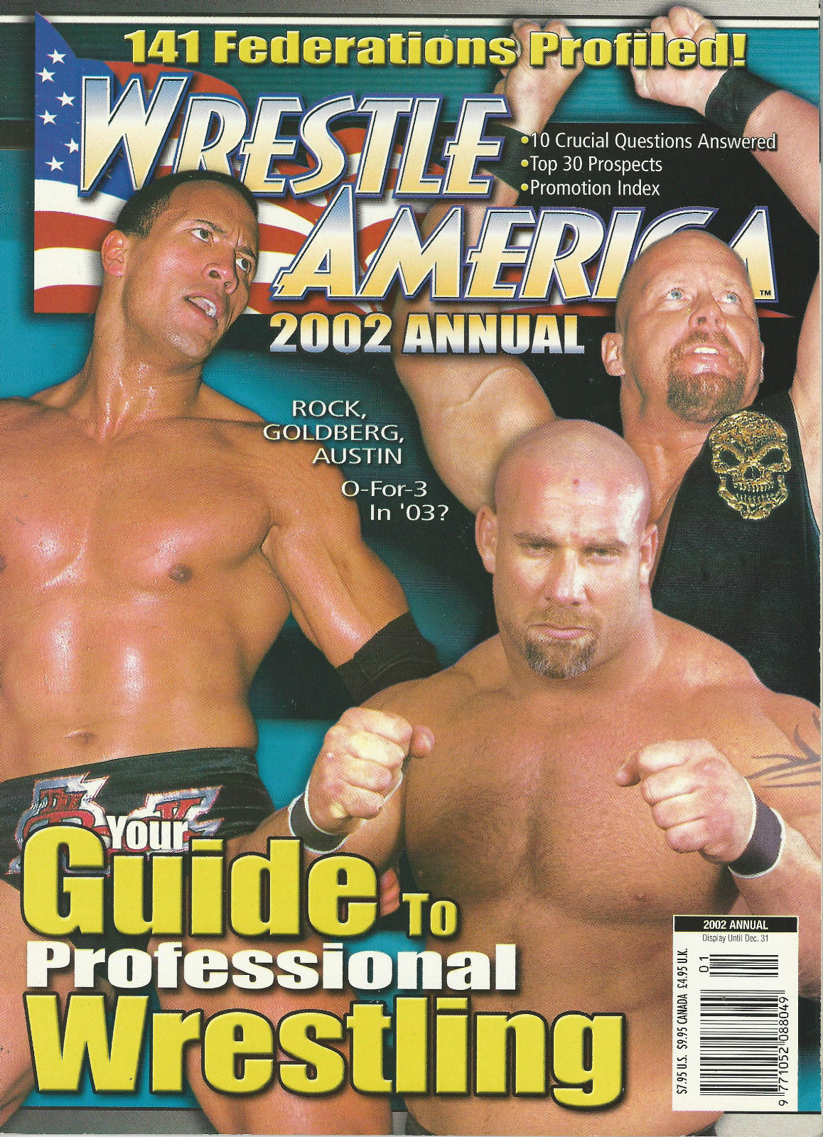 Wrestle America 2002 Annual Magazine PWcatalog