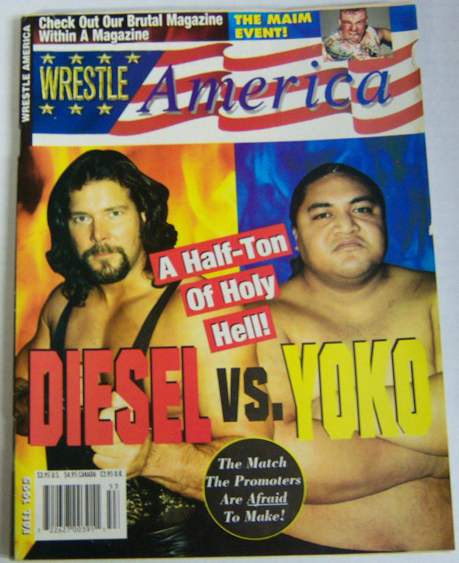 Wrestle America Fall 1995 Magazine PWcatalog