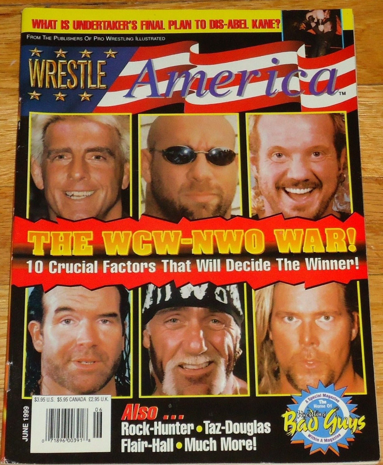 Wrestle America June 1999 Magazine PWcatalog
