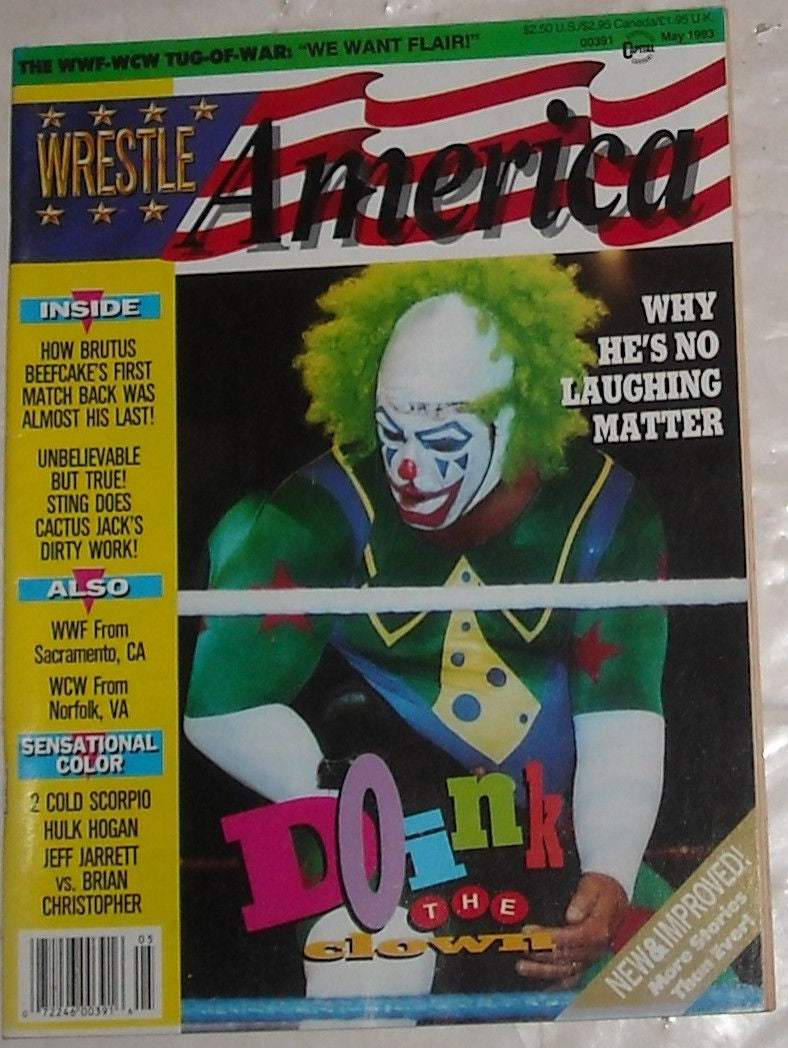 Wrestle America May 1993 Magazine PWcatalog