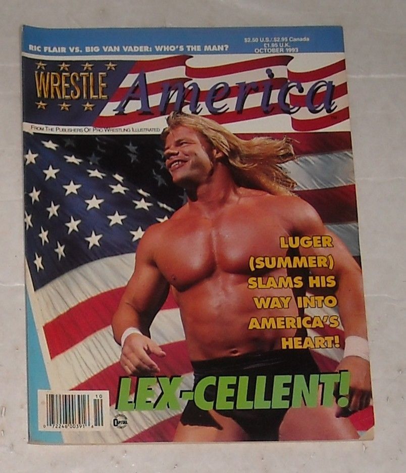 Wrestle America October 1993 Magazine PWcatalog