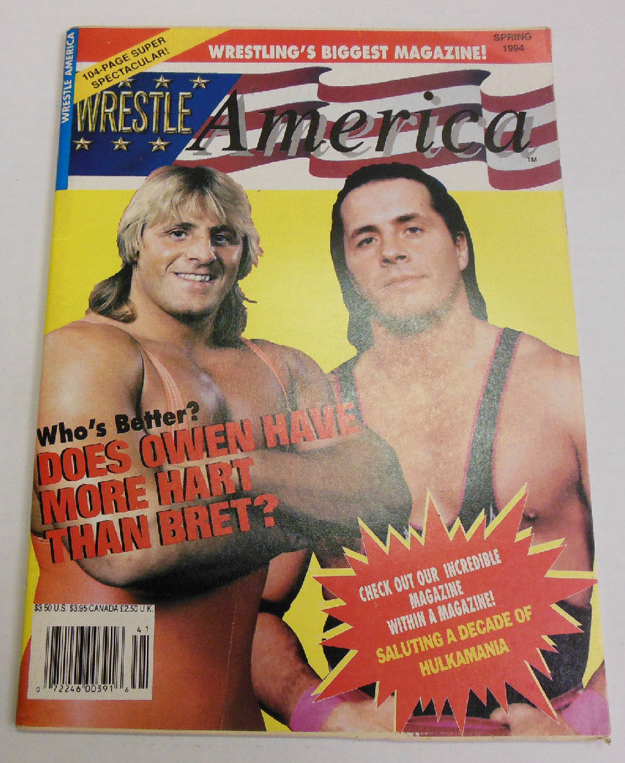 Wrestle America Spring 1994 Magazine PWcatalog