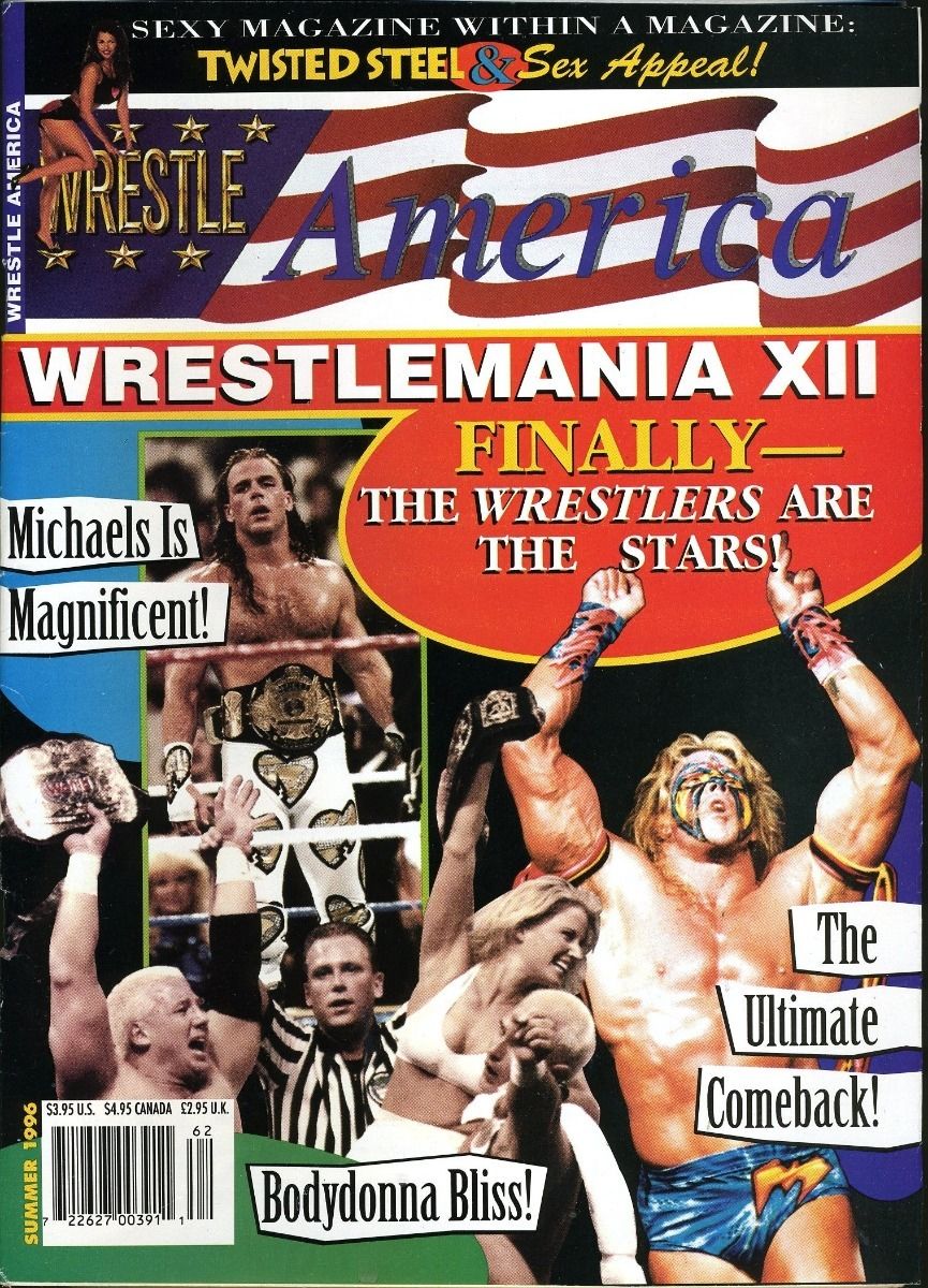 Wrestle America Summer 1996 Magazine PWcatalog