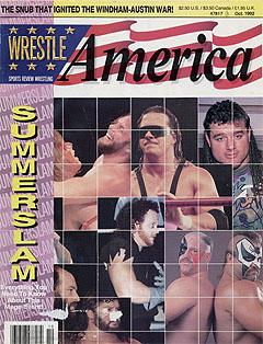 Wrestle America October 1992 Magazine PWcatalog
