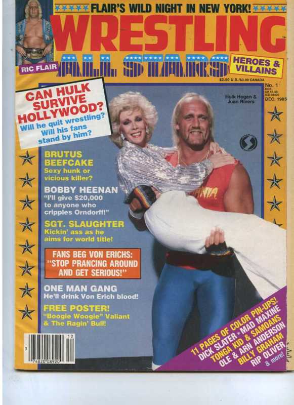 Wrestling All Stars December 1985 Magazine PWcatalog
