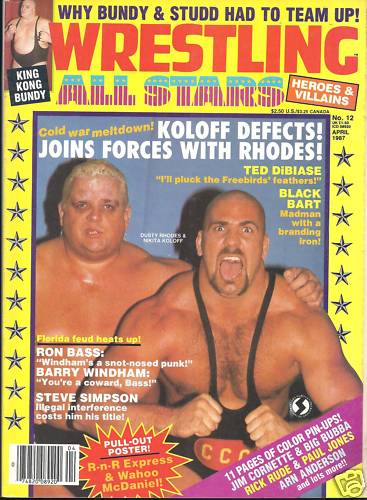 Wrestling All Stars April 1987 Magazine PWcatalog