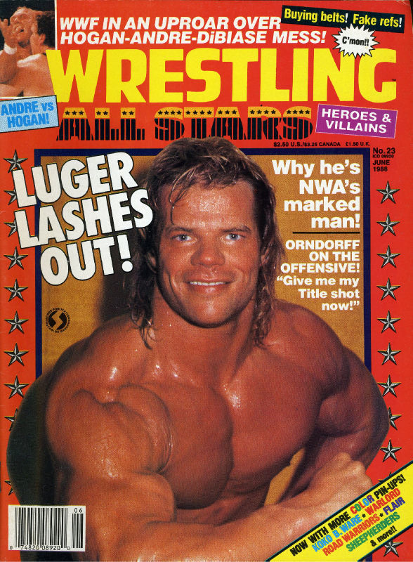 Wrestling All Stars June 1988 Magazine PWcatalog