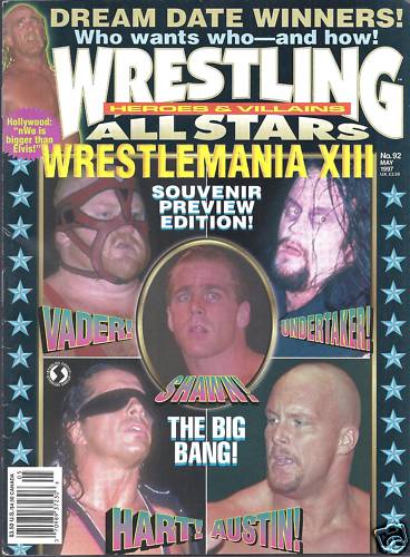 Wrestling All Stars May 1997 Magazine PWcatalog