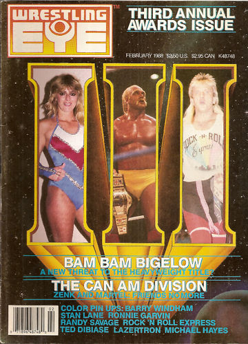 Wrestling EYE February 1988 Magazine PWcatalog