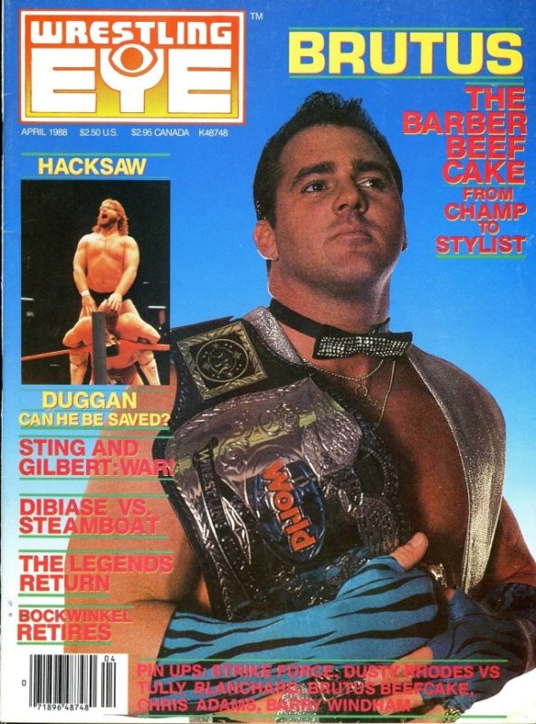 Wrestling EYE April 1988 Magazine PWcatalog