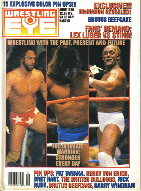 Wrestling EYE June 1989 Magazine PWcatalog