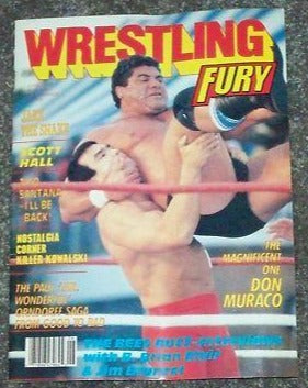 Wrestling Fury June 1987 Magazine PWcatalog