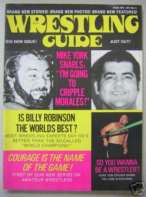 Wrestling Guide April 1973 Magazine PWcatalog