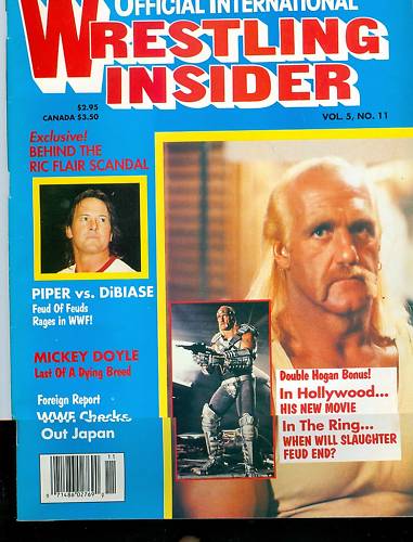 Wrestling Insider 1991 Magazine PWcatalog