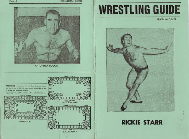 Wrestling Program 1959-07-25 MSG Magazine PWcatalog