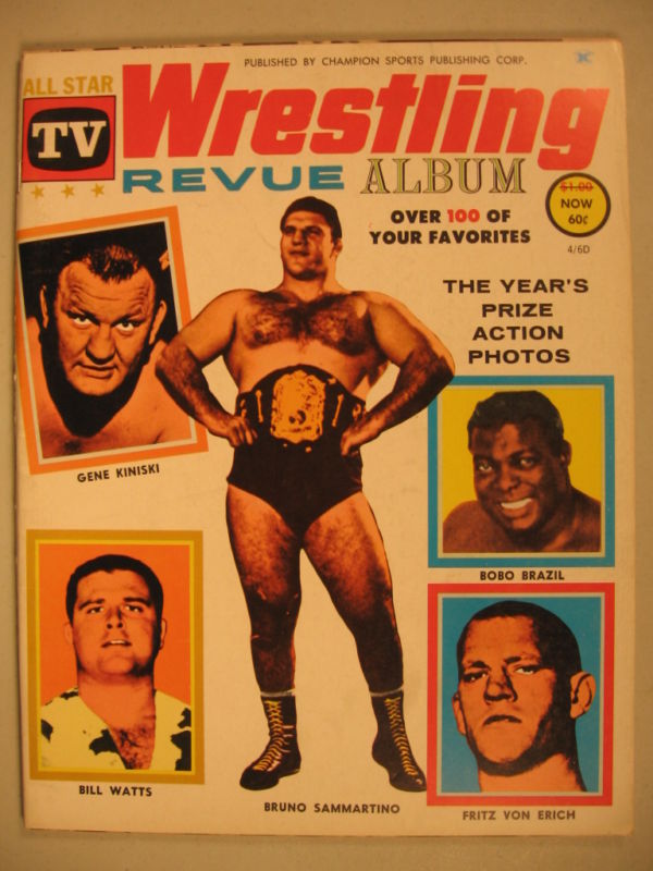Wrestling Revue allstar 1967 Magazine PWcatalog