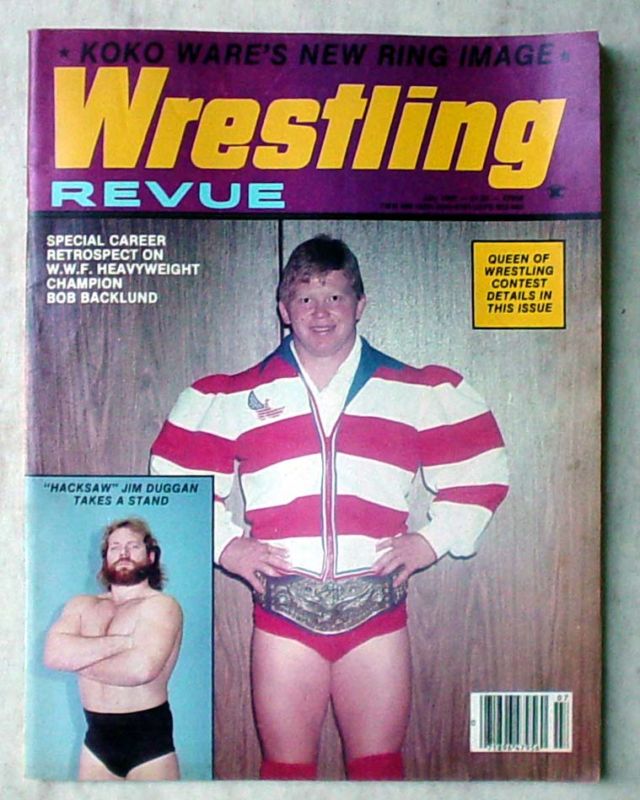Wrestling Revue 1983 Magazine PWcatalog
