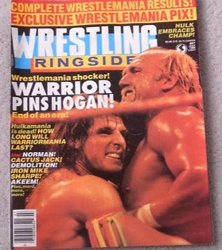 Wrestling Ringside July 1990 Magazine PWcatalog