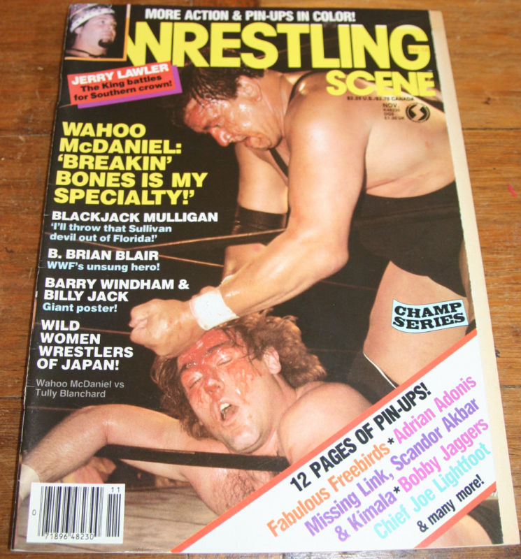 Wrestling Scene November 1984 Magazine PWcatalog