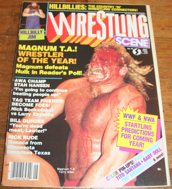 Wrestling Scene May 1986 Magazine PWcatalog