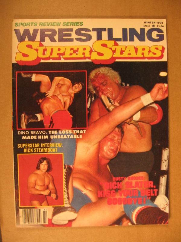 Wrestling Superstars 1978 Magazine PWcatalog