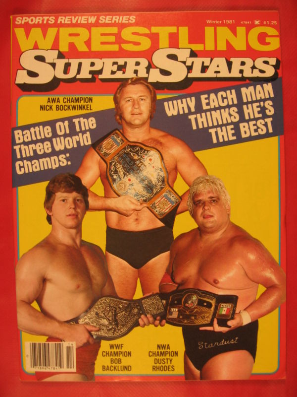 Wrestling Superstars 1981 Magazine PWcatalog