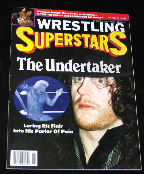 Wrestling Superstars January 1991 Magazine PWcatalog