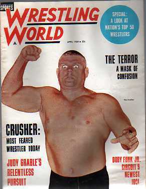 Wrestling World April 1964 Magazine PWcatalog