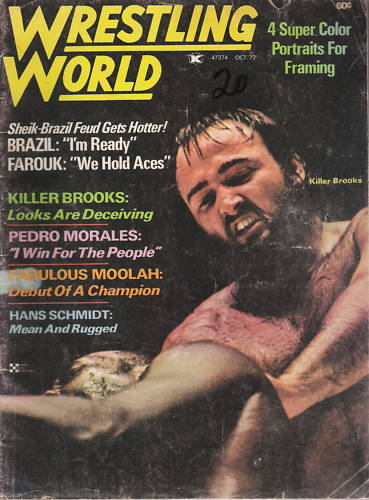 Wrestling World October 1972 Magazine PWcatalog