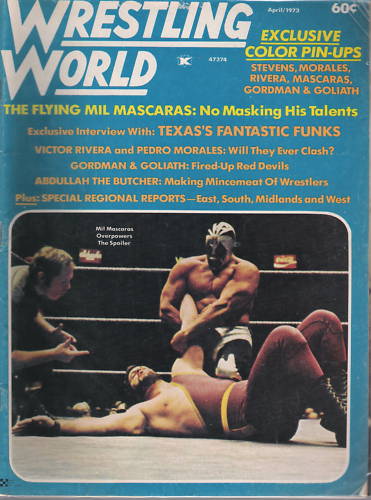 Wrestling World April 1973 Magazine PWcatalog