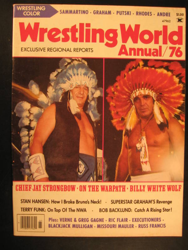 Wrestling World 1976 Magazine PWcatalog