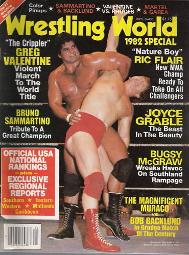 Wrestling World special 1982 Magazine PWcatalog