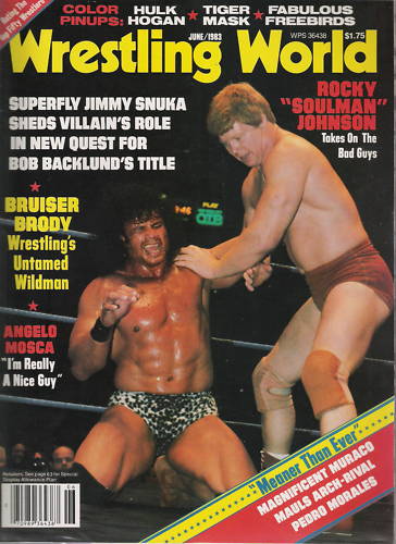 Wrestling World June 1983 Magazine PWcatalog