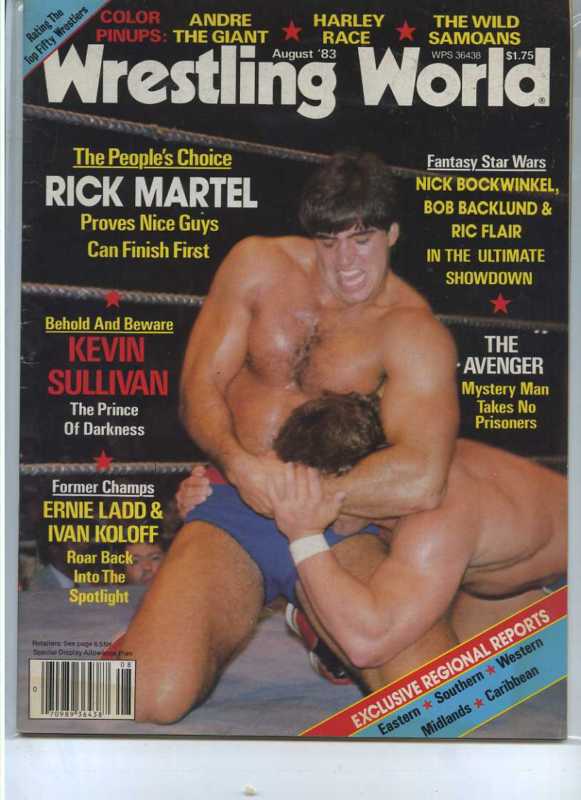 Wrestling World August 1983 Magazine PWcatalog