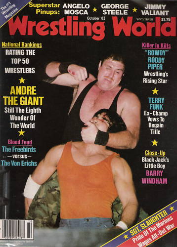 Wrestling World October 1983 Magazine PWcatalog